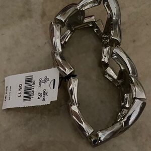 Chunky Silver Bracelet